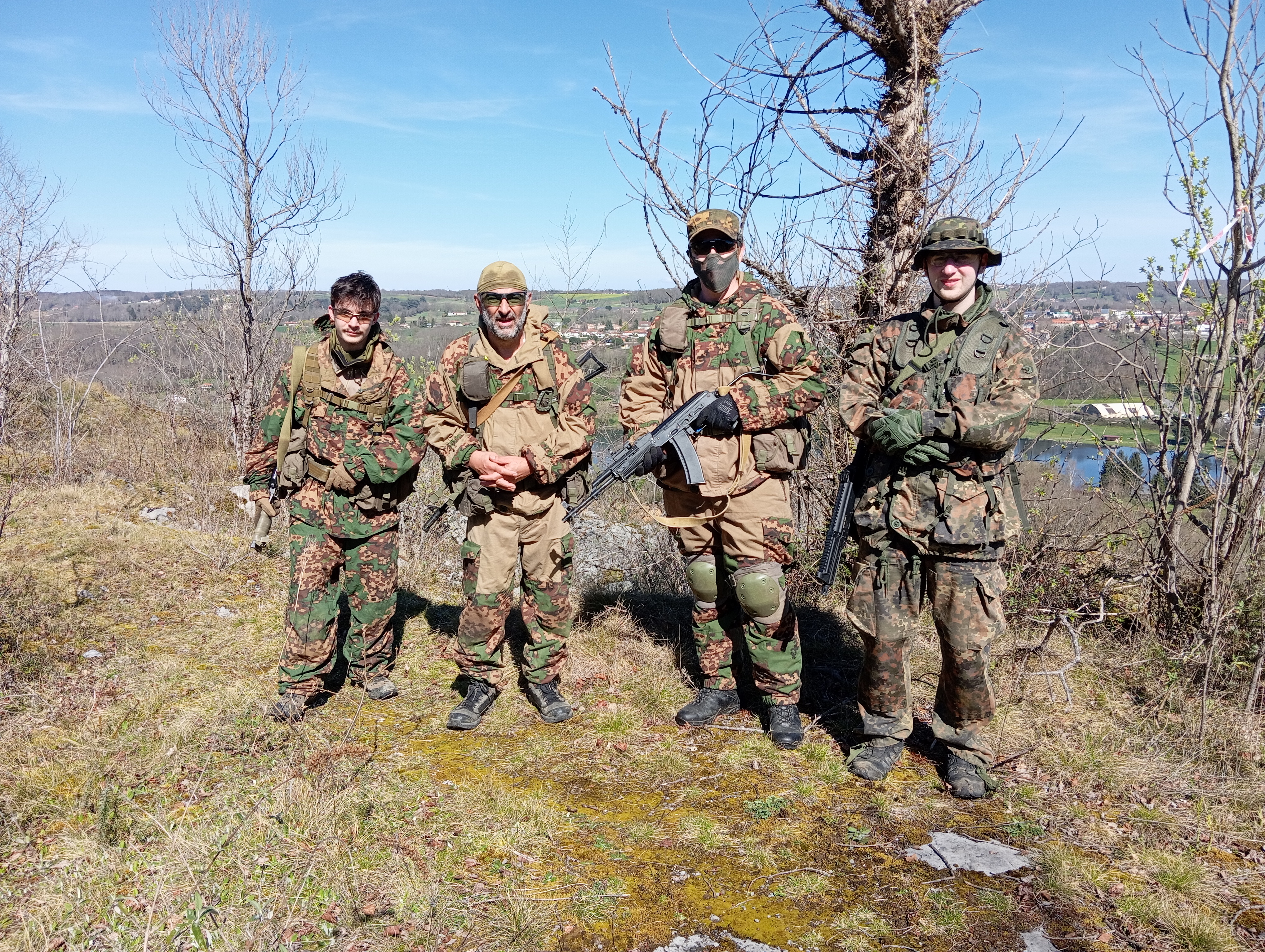 Partie d'airsoft Wild TAC